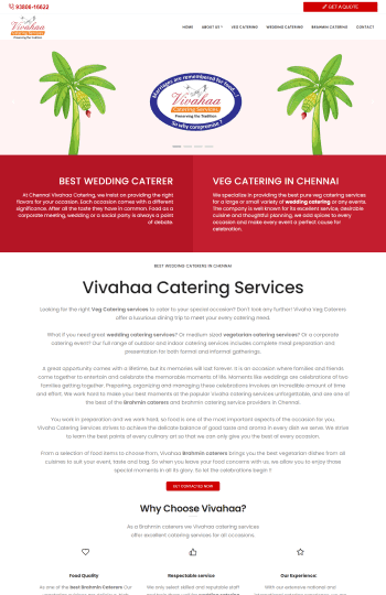 Vivahaa Catering Services